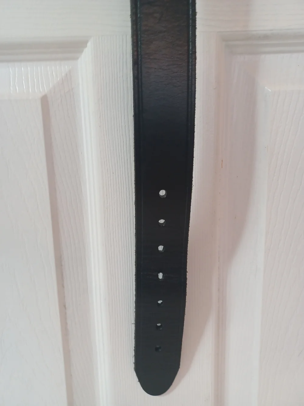 Perfect Fit Men's Duty Uniform Garrison Belt 40 Plain Black Leather USA